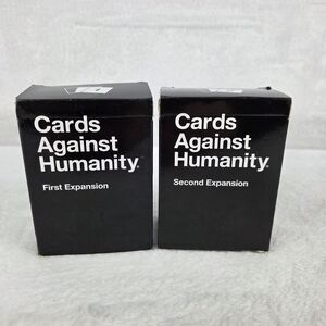Cards Against Humanity 1st & 2nd Expansion Packs Lot Fast Shipping!